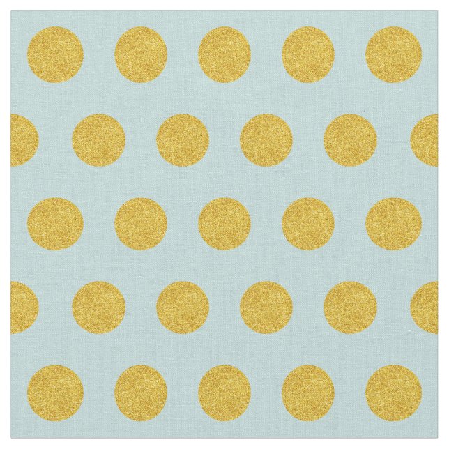 Tecido Personalize suas próprias bolinhas douradas em tur (Detalhe)