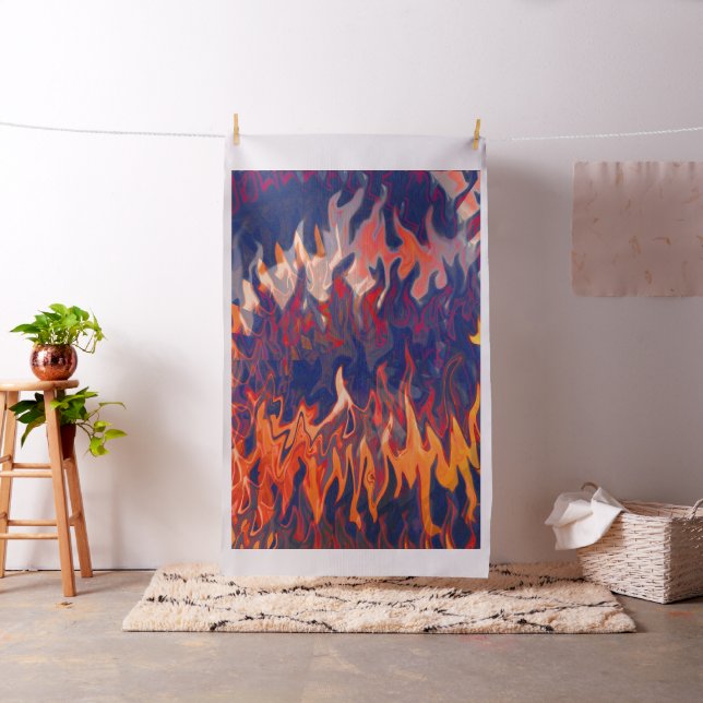 Tecido Pesadelos de um bombeiro.... (In Situ)