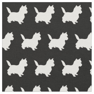 Tecido Pet de Silhueta Cairn Terrier