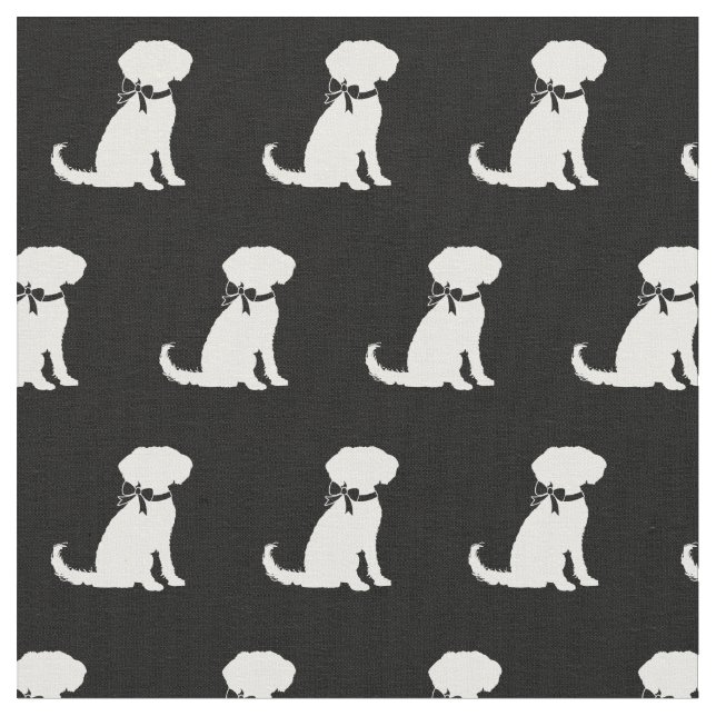 Tecido Pet de Silhueta Canina (Detalhe)