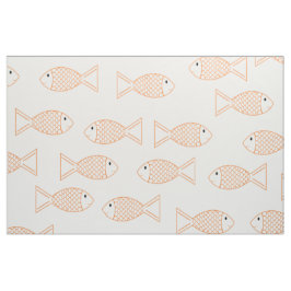 Tecido Pet Goldfish/ Koi Carp Fish Impressão