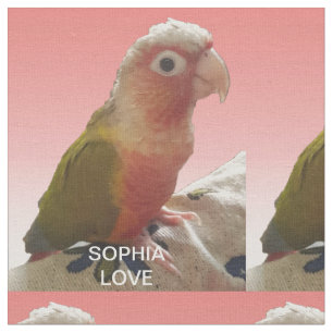 Tecido Pet Love Monogramed 1 Colagem de Fotos