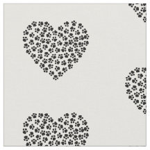 Pet Lovers Heart Paw Prints