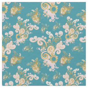 Tecido Petal de abstrato alegre