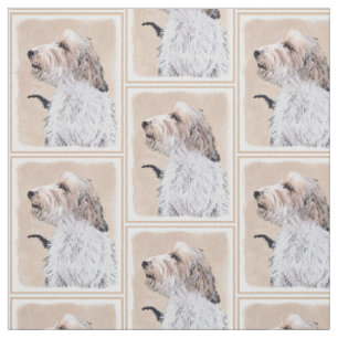 Tecido Petit Basset Griffon Vendéen Painting - Arte Canin
