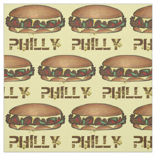 Tecido Philly Cheesesteak Steak Sandwich Philadelphia PA