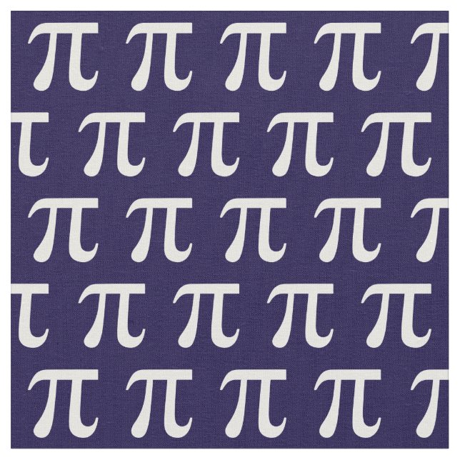 Tecido Pi - Símbolo de Professor de Matemática em Fôlego (Detalhe)