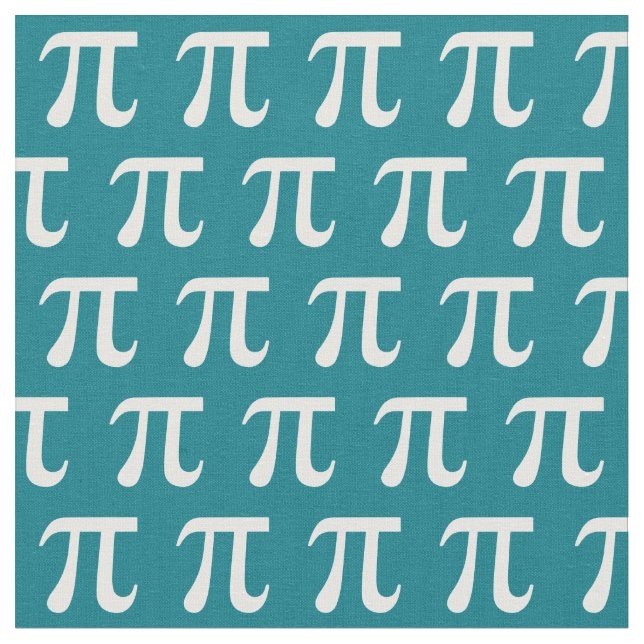 Tecido Pi - Símbolo de Professor de Matemática em Fôlego (Detalhe)