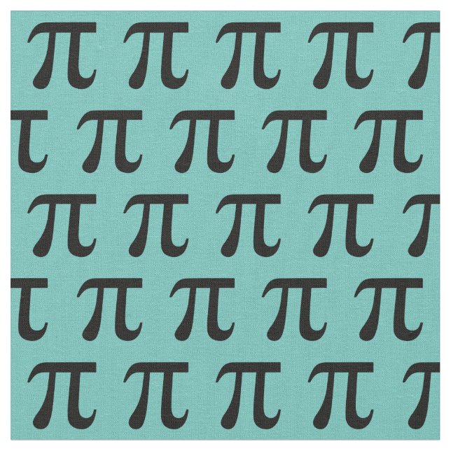 Tecido Pi - Símbolo de Professor de Matemática em Fôlego (Detalhe)