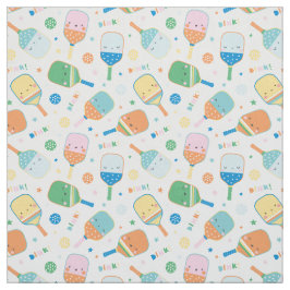 Tecido Pickleball em forma de esferas e esferas de cor ma