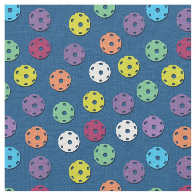 Tecido Pickleball - misturar em azul clássico (Detalhe)