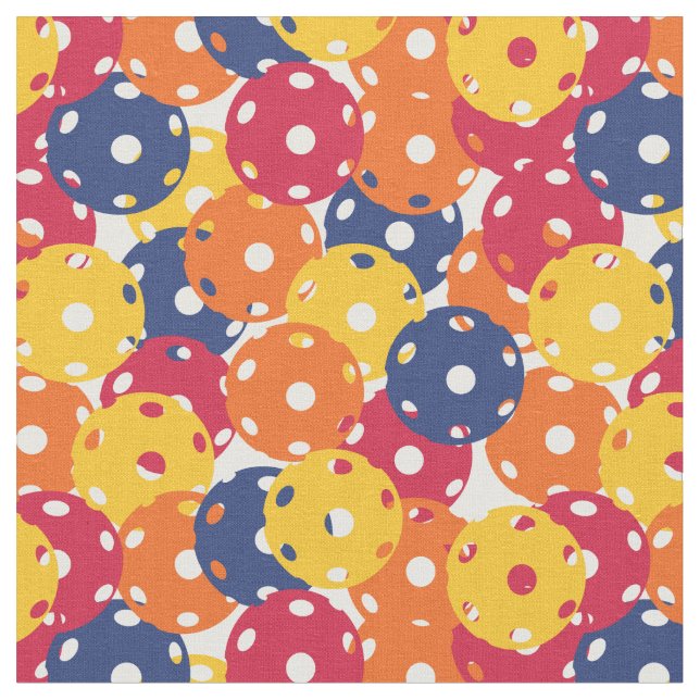 Tecido Pickleball - vermelho, laranja, branco, azul no br (Detalhe)