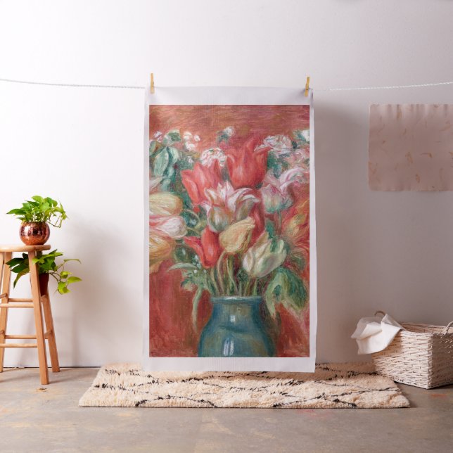 Tecido Pierre-Auguste Renoir - Buquê de Tulipas (In Situ)