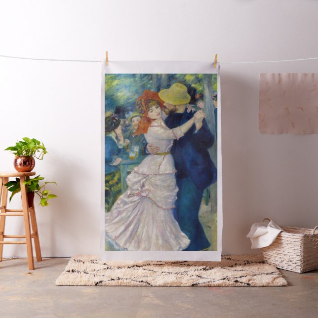 Tecido Pierre-Auguste Renoir - Dança em Bougal (In Situ)