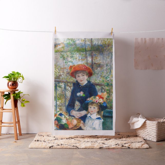 Tecido Pierre-Auguste Renoir - Duas irmãs no Terrace (In Situ)