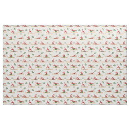 Tecido Pilates Reformer Santa Seamless Christmas Patterns