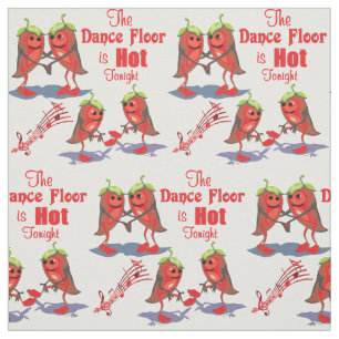 Tecido Pimentas de pimentão Dance Floor da dança quente