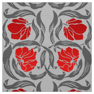Tecido Pimpernel de William Morris, cinzas de prata e