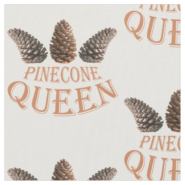 Tecido Pine cone rainha (Detalhe)