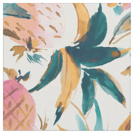 Tecido PINEAPPLE DANCE Pineapple Watercolor