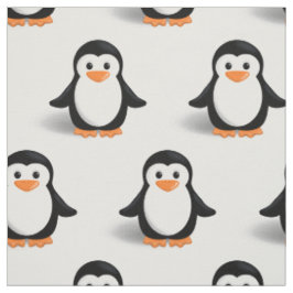 Tecido Pinguim Bebê Fofo