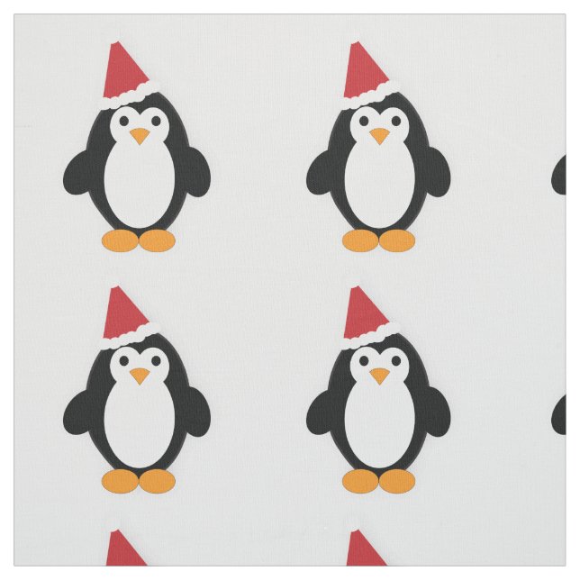 Tecido Pinguim Papais noeis (Modelo)