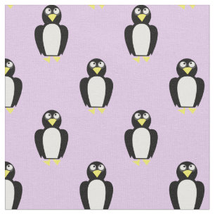 Tecido Pinguins Bonitos Crianças Infantis