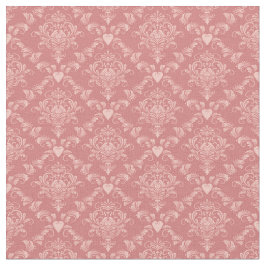 Tecido Pink Damask