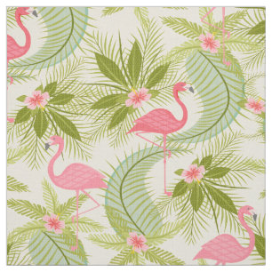Tecido Pink Flamingo Paradise