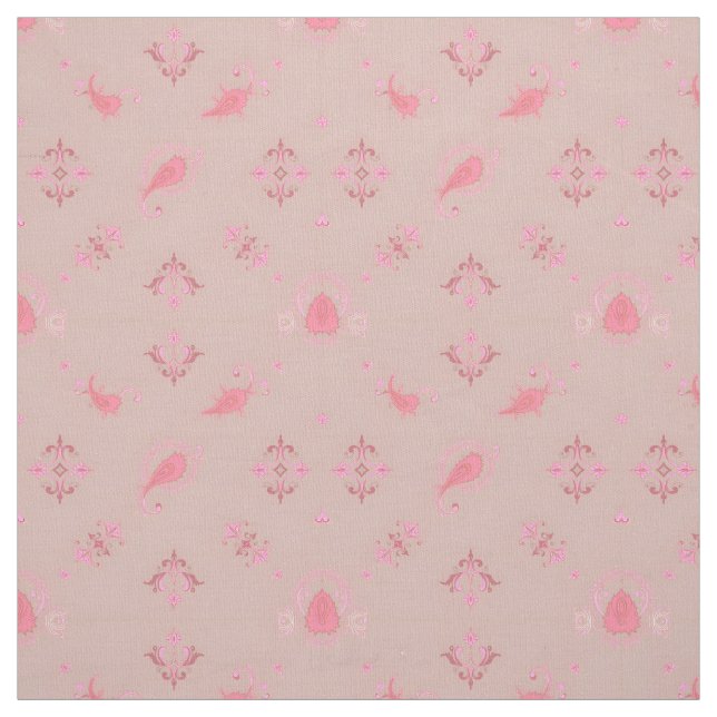 Tecido Pink Paisley Pattern (Modelo)