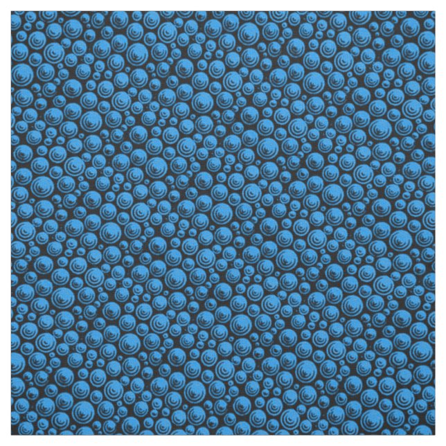 Tecido Pinos em azul e preto (Modelo)