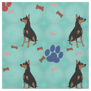 Tecido Pinscher do Doberman