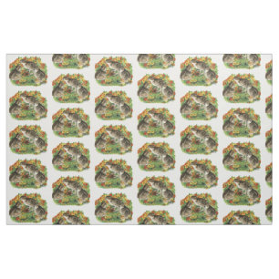 Tecido Pintinhos Bobwhite Garden