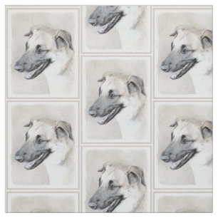 Tecido Pintura Chinook (Ouvidos Soltos) - Arte Cachorro O