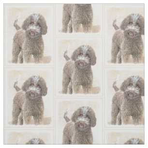 Tecido Pintura De Lagotto Romagnolo - Arte De Cão Origin