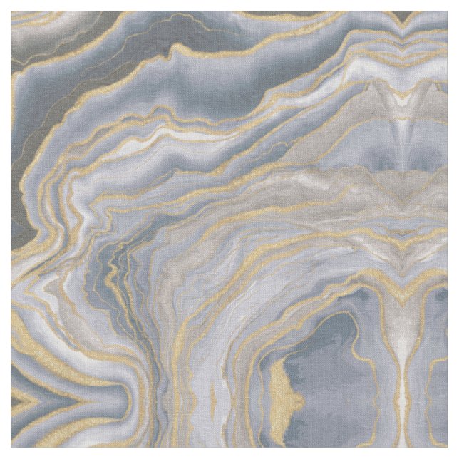 Tecido Pintura líquida de fluido Dourado da cinza (Detalhe)