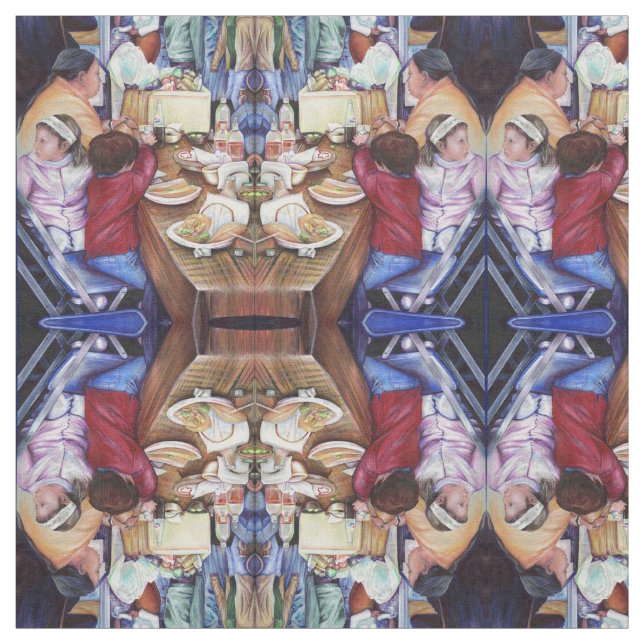 Tecido Piquenique agradável, México (Modelo)