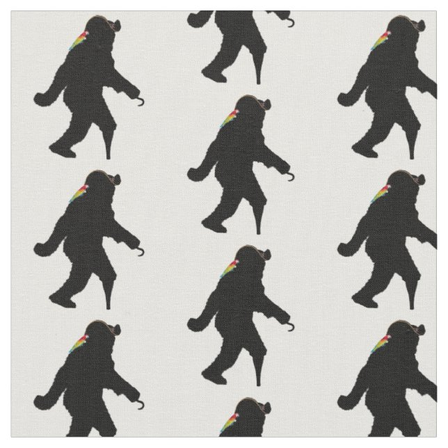 Tecido Pirata Capitão Gancho Sasquatch (Detalhe)