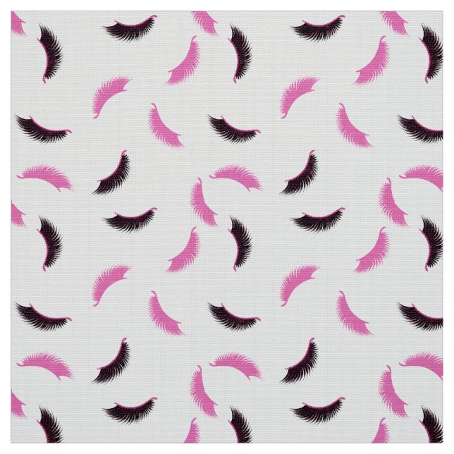 Tecido Pisca com padrão de brilho rosa (Modelo)