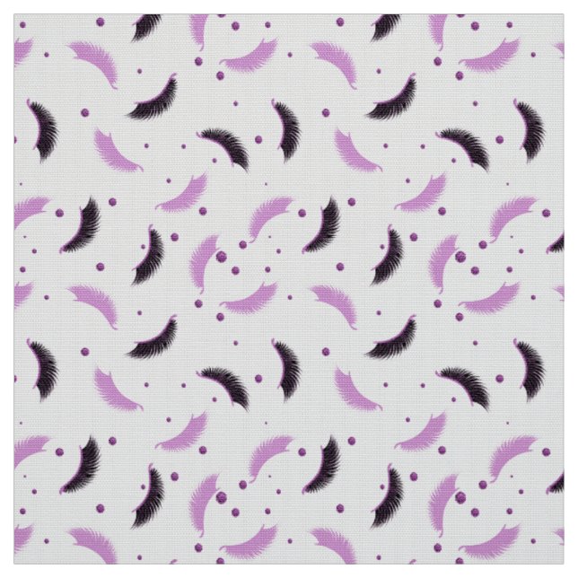 Tecido Pisca com padrão de brilho roxo (Modelo)