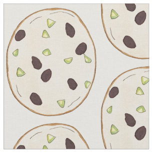 Tecido Pistachio Pão Atalho Biscoito Cookie Pastaria