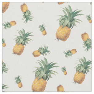 Tecido PixDezines Tropical/Abacaxis/DIY Fundo