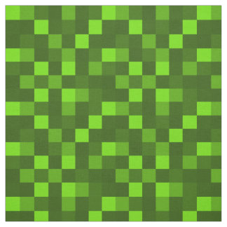 Tecido Pixel cubo verde quadrados Karomuster hellgrün