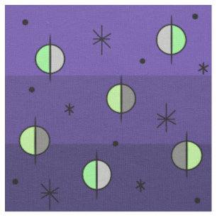 Tecido Planetas da Idade do Espaço Retroativo Stars Indig