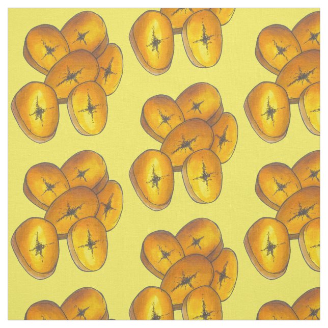Tecido Planos Frescos Cozinhar Bananas Caribe Comida (Modelo)