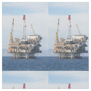 Tecido Plataforma petrolífera