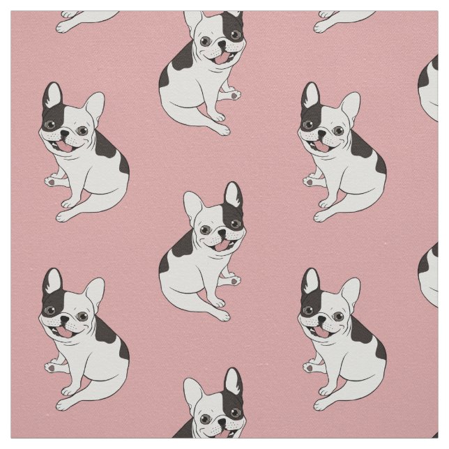 Tecido Playtime do divertimento para o único Frenchie (Modelo)