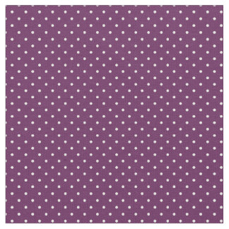 Tecido Plum Purple Tiny Pontos