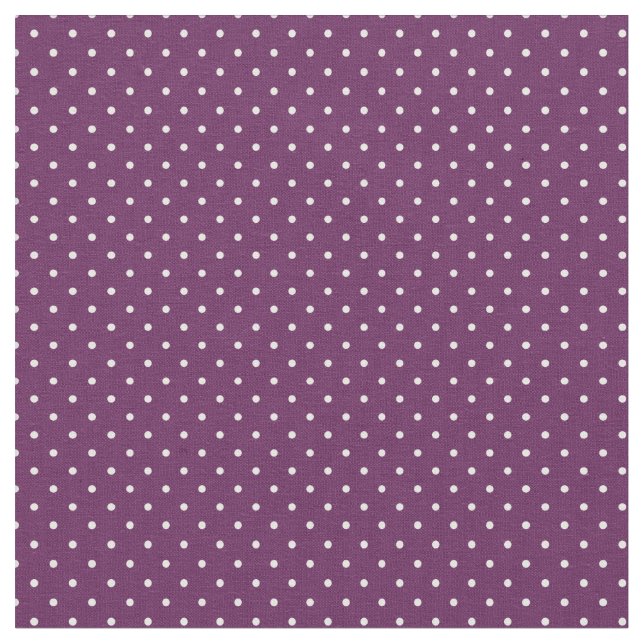 Tecido Plum Purple Tiny Pontos (Detalhe)