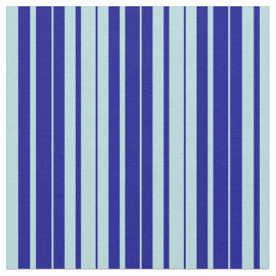 Tecido Pó Padrão Azul e Azul Escuro Stripes